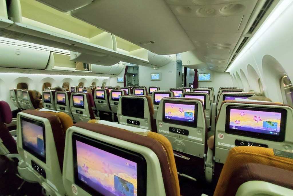 vols thai airways pour la thailande
