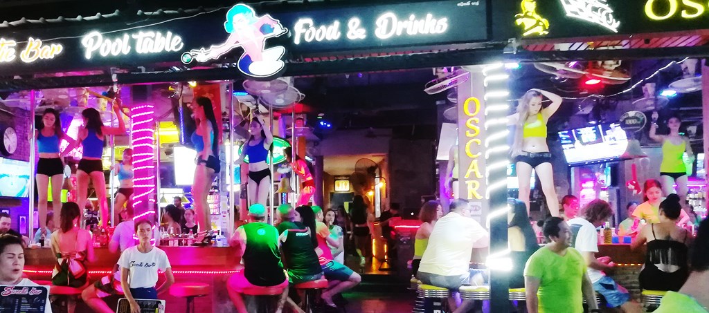 Bangla road à Patong