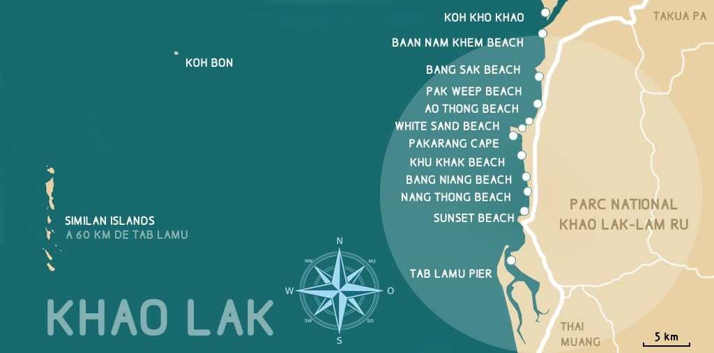 carte-de-khao-lak-en-thailande