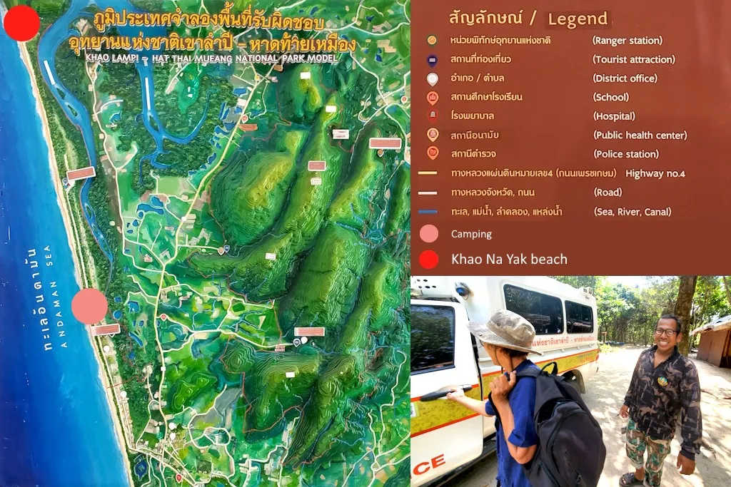 COMMENT ALLER A KHAO NA YAK EN 4X4