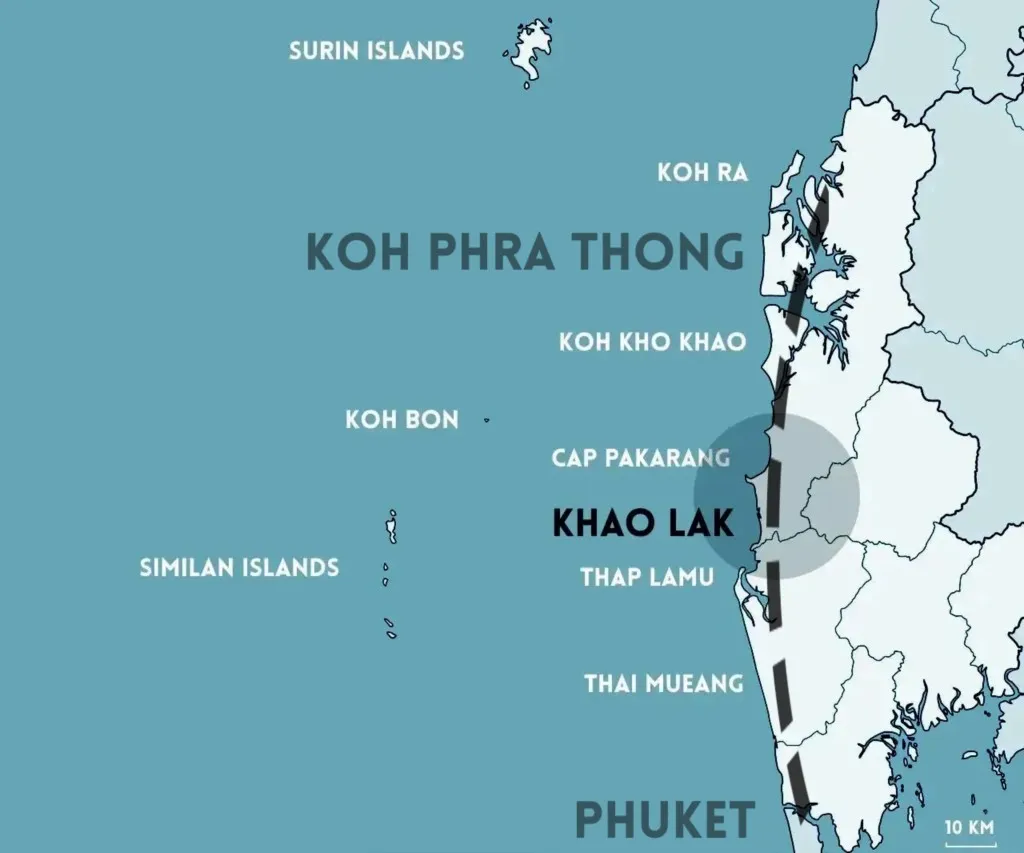 COMMENT ALLER DE PHUKET A KOH PHRA THONG