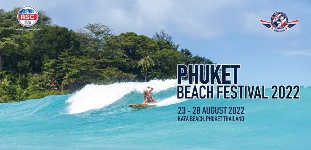 Compétition de surf à Phuket 2022
