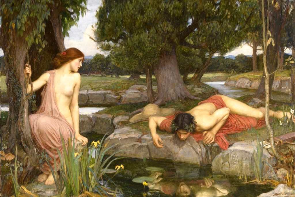 John William Waterhouse Echo & Narcissus