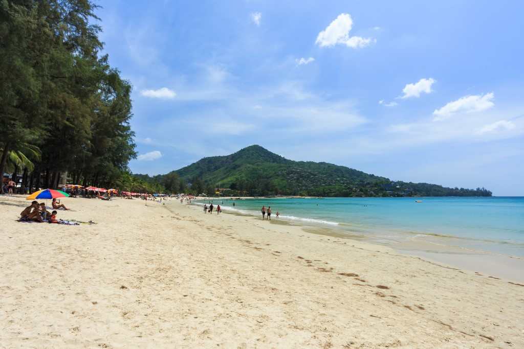 Kamala beach au nord de Patong