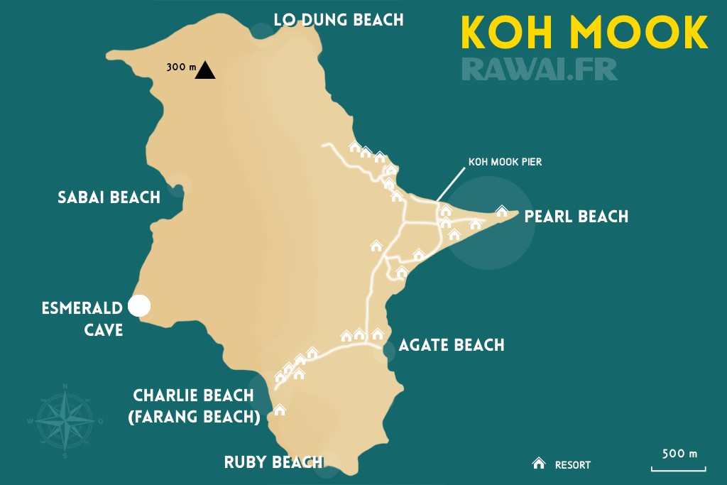 KOH MOOK MAP