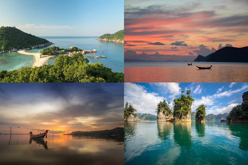 LES PLUS BEAUX SITES DE LA PROVINCE DE SURAT THANI