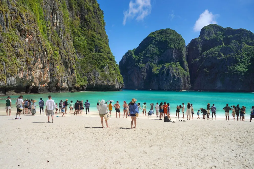 MAYA BAY LA PLAGE DE THE BEACH 