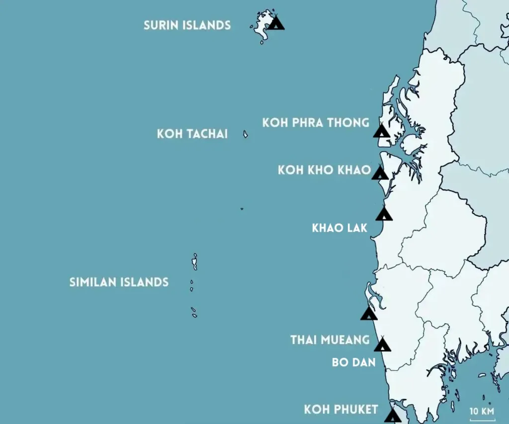 OU FAIRE DU CAMPING A PHUKET ET PHANG NGA