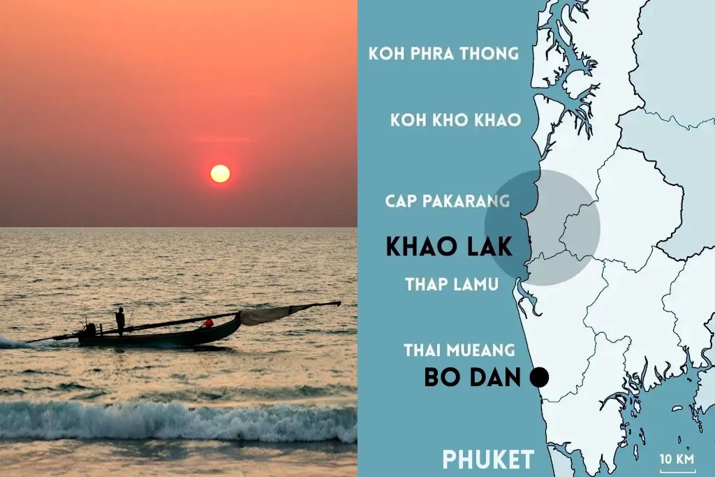OU SE TROUVE BO DAN EN PROVINCE DE PHANG NGA
