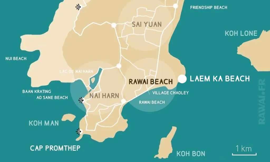 Où se trouve Laem Ka beach