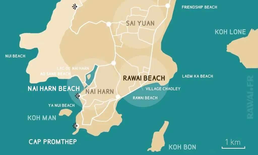 Où se trouve Nai Harn beach