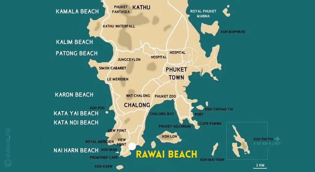 Où se trouve rawai
