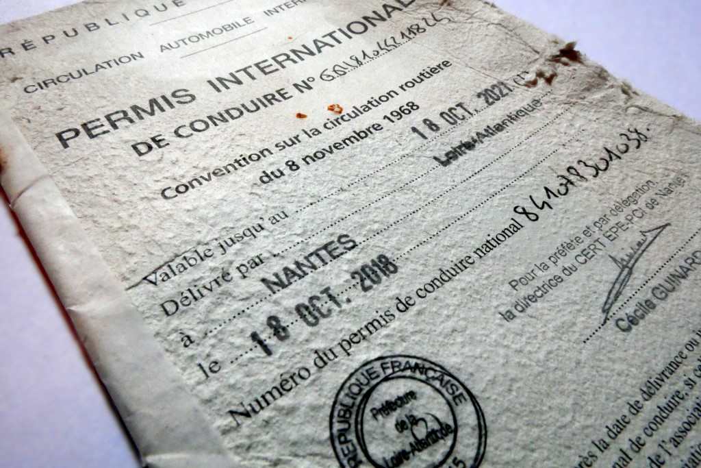 PERMIS INTERNATIONAL POUR LA THAÏLANDE