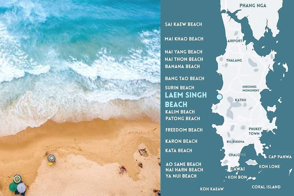 PLAGE DE LAEM SINGH PHUKET THAILANDE