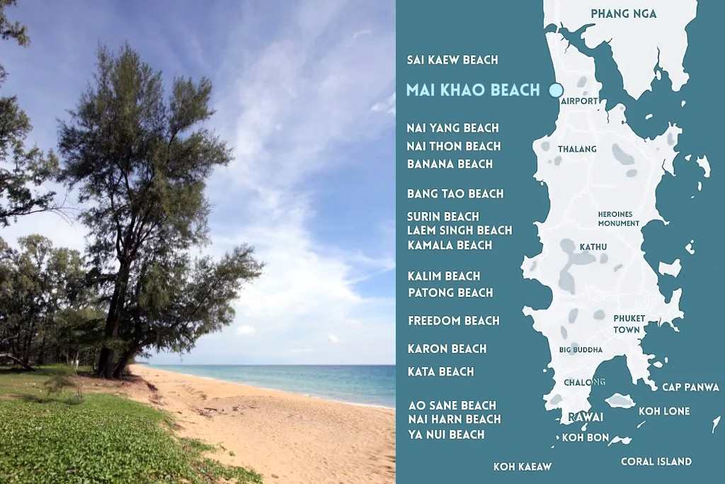 PLAGE DE MAI KHAO PHUKET THAILANDE