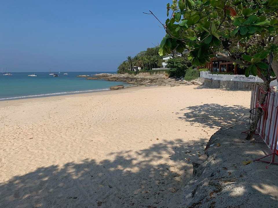 plage de nai harn pendant le covid-19