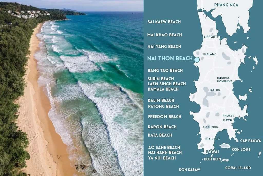 PLAGE DE NAI THON - PHUKET