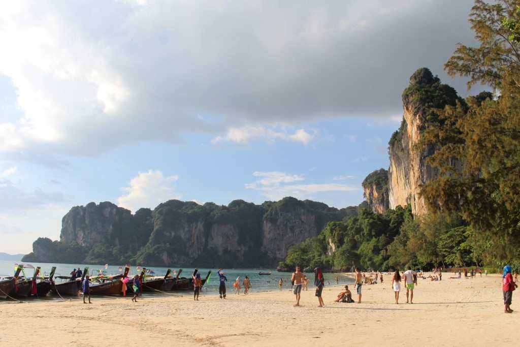 Railay Phra Nang beach en Thaïlande