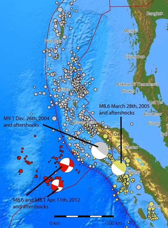 Risques de tsunami et s ismes en Thailande