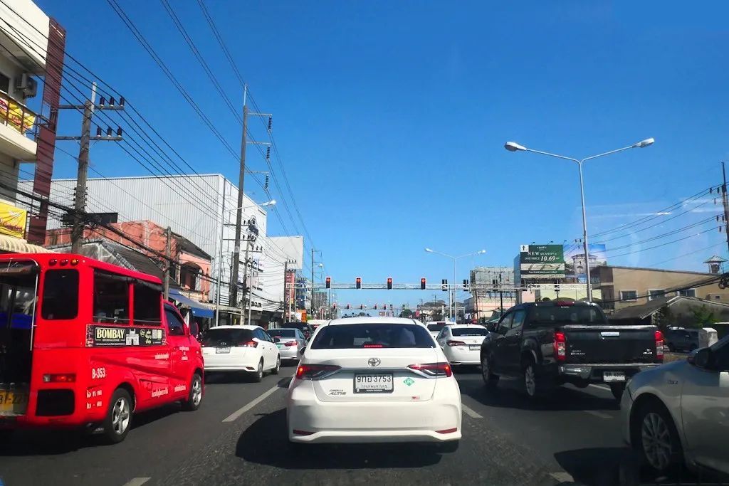 TRAFIC DESASTREUX A PHUKET