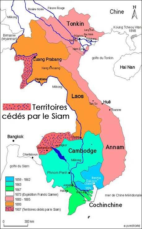 territoires cédés par le Siam
