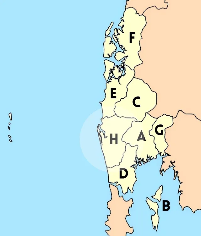 DISTRICT THAI MUEANG PROVINCE DE PHANG NGA