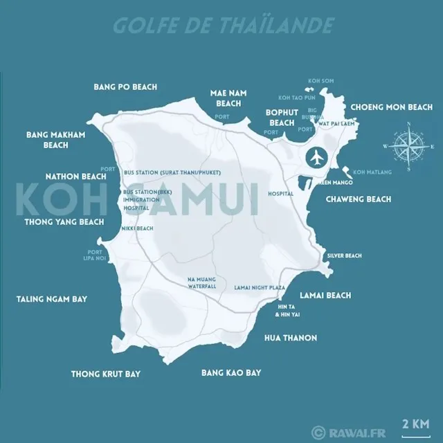 ILE DE SAMUI EN THAILANDE