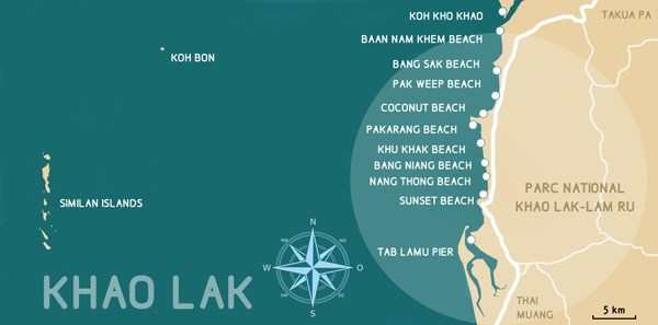 KHAO LAK ET SES PLAGES