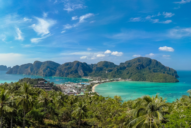 Koh Phi Phi en Thaïlande
