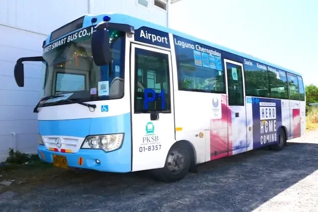 PHUKET SMART BUS AIRPORT THAILANDE