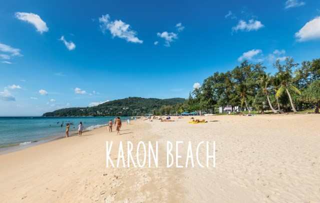 Plage de Karon à Phuket