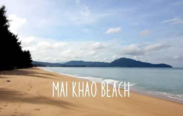 Plage de Mai Khao à Phuket