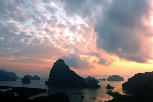 PROVINCE DE PHANG NGA AU NORD DE PHUKET