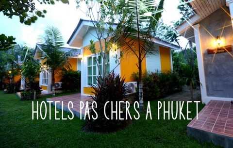 Hôtels à moins de 25 €uros à Phuket