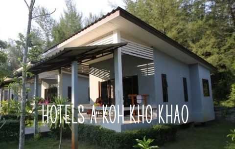 HOTELS KOH KHO KHAO