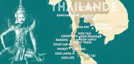 Informations sur toute la Thaïlande