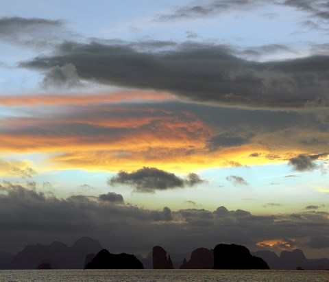 Coucher de soleil à Koh Yao Noi