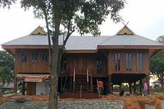 maisons typiques en Thailande