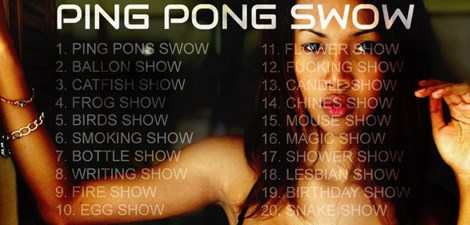 Ping pong show à Phuket, Thaïlande