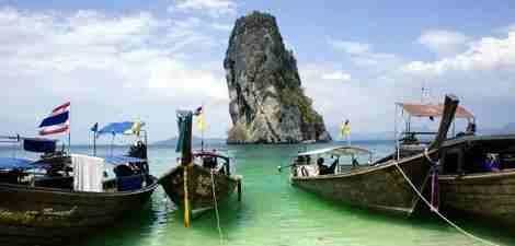 Railay en Thaïlande