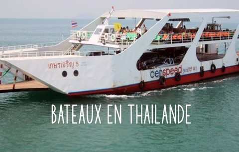 VOYAGER EN BATEAU EN THAILANDE